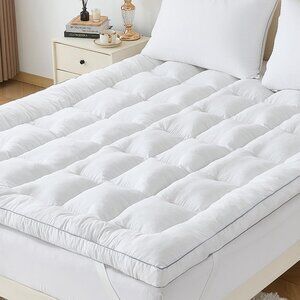 2 Inch Memory Foam Mattress Topper Twin for Back Pain, Extra Soft Pillow Top Mat